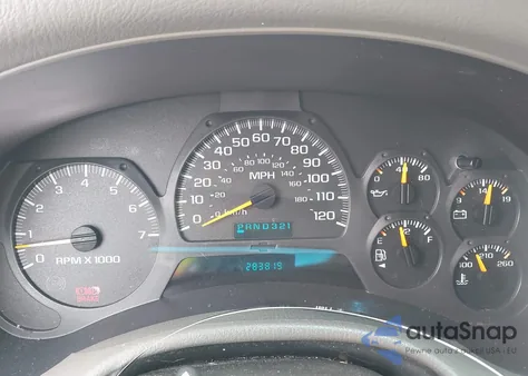 2003 Chevrolet Trailblazer Lt from USA, damaged, VIN 1GNDT13S532346735